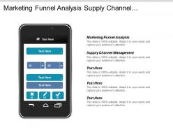 Marketing funnel analysis supply channel management data regulation cpb
