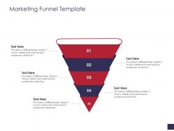 Marketing funnel template grievance management ppt formats