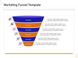 Marketing Funnel Template Guide To Consumer Behavior Analytics