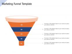 Marketing funnel template ppt powerpoint template professional