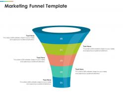 Marketing funnel template r416 ppt powerpoint presentation layouts professional
