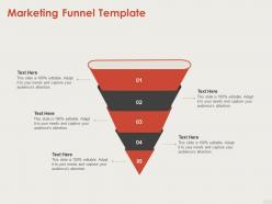 Marketing funnel template series b financing ppt themes