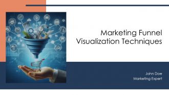 Marketing Funnel Visualization Techniques PPT Template AT Marketing Funnel Visualization Techniques PPT Template AT