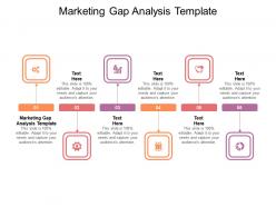 Marketing gap analysis template ppt powerpoint presentation icon professional cpb