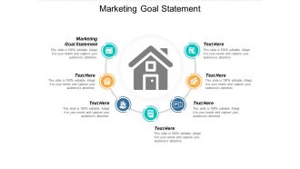 Marketing goal statement ppt powerpoint presentation portfolio vector cpb
