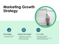 Marketing growth strategy growth ppt powerpoint presentation icon clipart