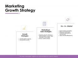 Marketing growth strategy management ppt powerpoint presentation graphic images