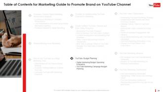 Marketing Guide To Promote Brand On Youtube Channel Powerpoint Presentation Slides