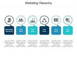 Marketing hierarchy ppt powerpoint presentation infographic template display cpb
