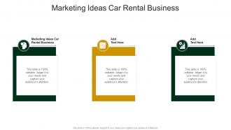 Marketing Ideas Car Rental Business In Powerpoint And Google Slides Cpb