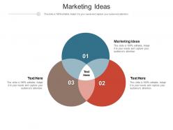 Marketing ideas ppt powerpoint presentation infographics microsoft cpb