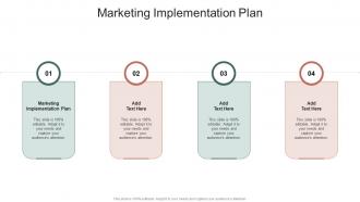 Marketing Implementation Plan In Powerpoint And Google Slides Cpb