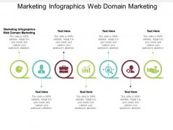 Marketing infographics web domain marketing ppt powerpoint presentation styles template cpb
