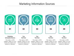 Marketing information sources ppt powerpoint presentation inspiration gallery cpb