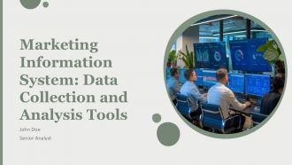 Marketing Information System Data Collection And Analysis Tools PPT Information AT