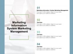 Marketing information system marketing management ppt powerpoint presentation cpb