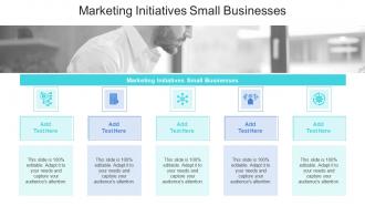 Marketing Initiatives Small Businesses In Powerpoint And Google Slides Cpb