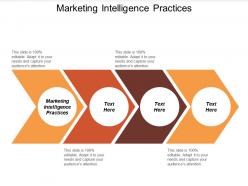 Marketing intelligence practices ppt powerpoint presentation ideas icons cpb