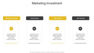 Marketing Investment In Powerpoint And Google Slides Cpb