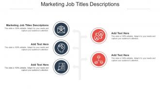 Marketing Job Titles Descriptions In Powerpoint And Google Slides Cpb