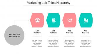 Marketing Job Titles Hierarchy Ppt Powerpoint Presentation Show Layout Cpb