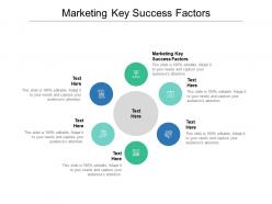 Marketing key success factors ppt powerpoint presentation ideas visual aids cpb
