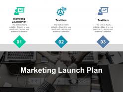 Marketing launch plan ppt powerpoint presentation ideas deck cpb
