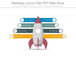 Marketing launch plan ppt slide show