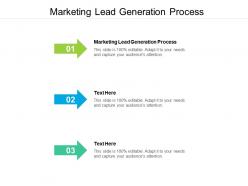 Marketing lead generation process ppt powerpoint presentation gallery mockup cpb