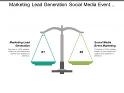 Marketing lead generation social media event marketing online marketing cpb