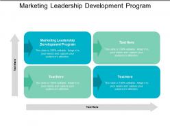Marketing leadership development program ppt powerpoint presentation file gridlines cpb