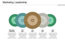 Marketing leadership ppt powerpoint presentation summary aids cpb