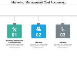 Marketing management cost accounting ppt powerpoint presentation styles graphics cpb