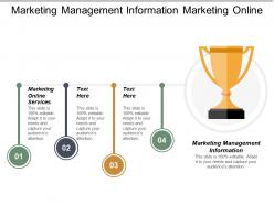 Marketing management information marketing online services marketing info cpb