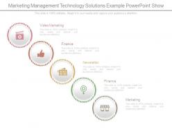 Marketing management technology solutions example powerpoint show