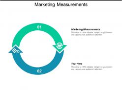 Marketing measurements ppt powerpoint presentation icon background cpb