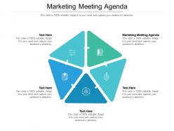 Marketing meeting agenda ppt powerpoint presentation infographic cpb