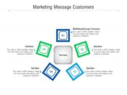 Marketing message customers ppt powerpoint presentation icon inspiration cpb