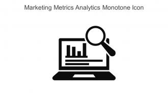 Marketing Metrics Analytics Monotone Icon In Powerpoint Pptx Png And Editable Eps Format