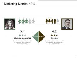 Marketing metrics kpis ppt powerpoint presentation portfolio cpb