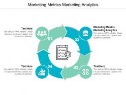 Marketing metrics marketing analytics ppt powerpoint presentation ideas show cpb