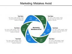 Marketing mistakes avoid ppt powerpoint presentation infographics icons cpb