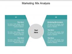 Marketing mix analysis ppt powerpoint presentation outline example cpb