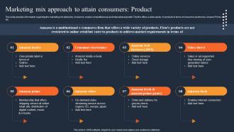 Marketing Mix Approach To Attain Consumers Product How Amazon Was Successful In Gaining Competitive