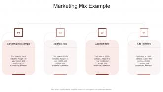 Marketing Mix Example In Powerpoint And Google Slides Cpb