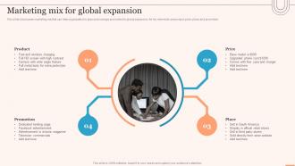 Marketing Mix For Global Expansion Evaluating Global Market Ppt Slides