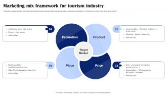 Marketing Mix Framework For Tourism Industry