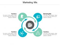 Marketing mix ppt powerpoint presentation icon deck cpb