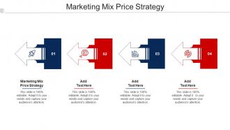 Marketing Mix Price Strategy Ppt Powerpoint Presentation Introduction Cpb