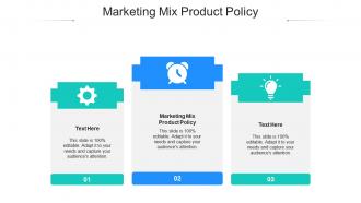 Marketing mix product policy ppt powerpoint presentation model deck cpb